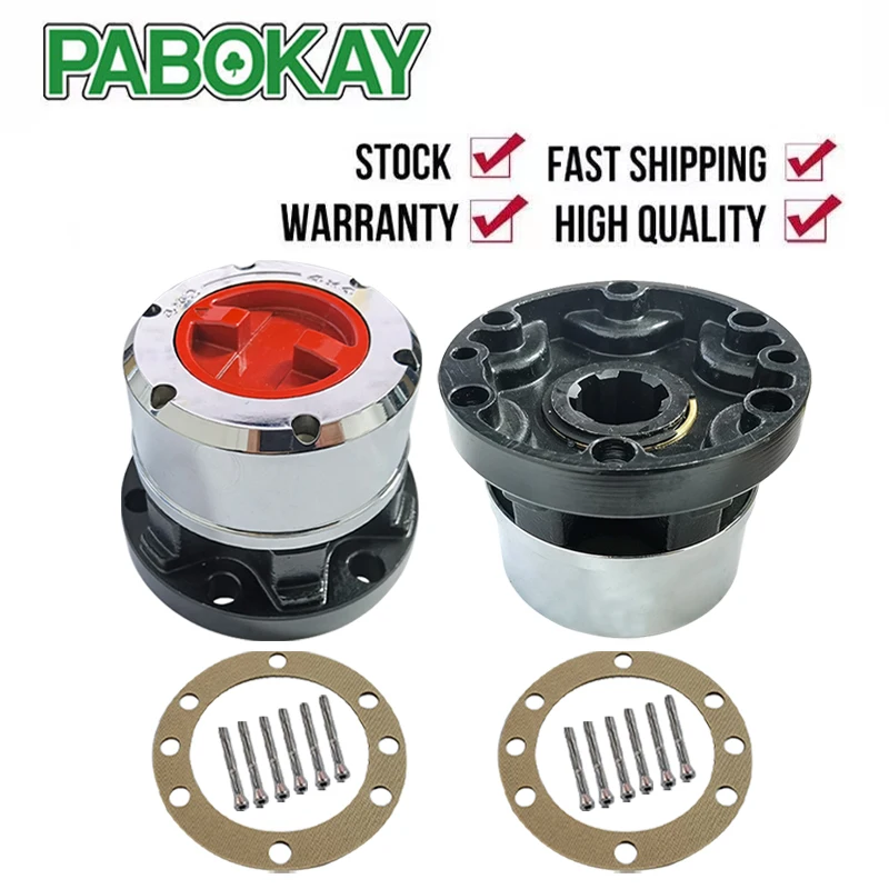 2 kusy X pre Toyota Landcruiser 63-75 Bamdeirantes 60-82 bezplatné uzamykacie náboje B008HP AVM404HP