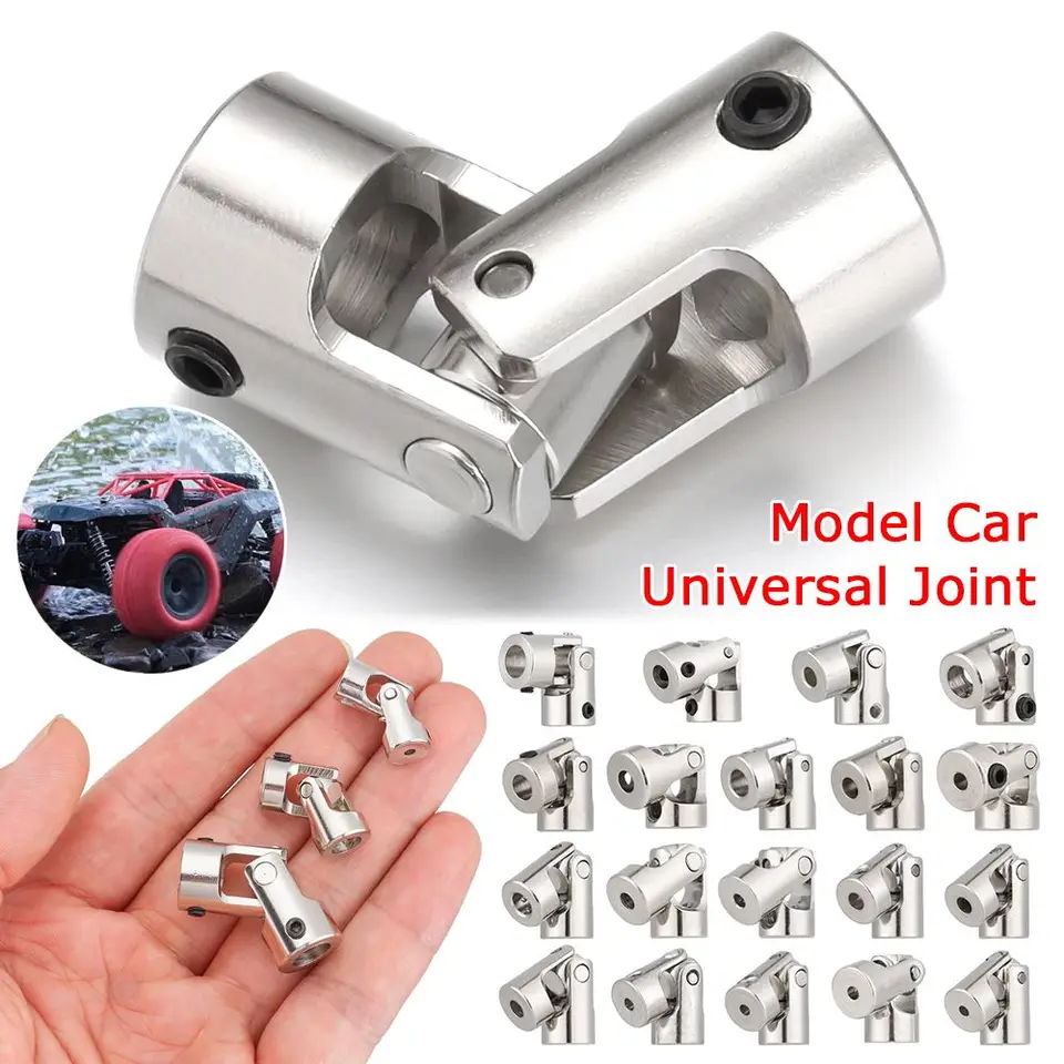 2 mm/2,3 mm/3 mm/3,175 mm/4 mm/5 mm/6 mm/8 mm RC RC Kovový kovový kovový kĺbový kĺb Gimbal spojky hriadeľa konektora hriadeľa