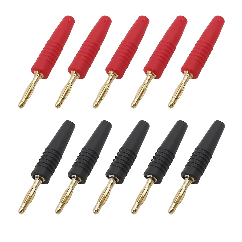 2 mm banánový konektor spájka