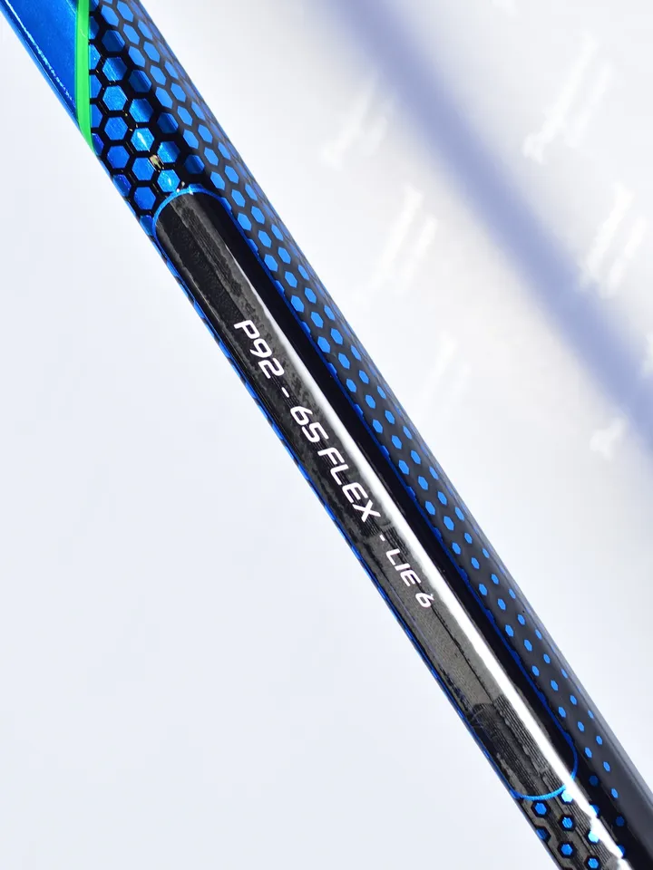 [2-pack] Najnovšie ľadové hokejové palice N Séria GEO Super Light 370G Carbon Fiber Sticks Tape Doprava zdarma