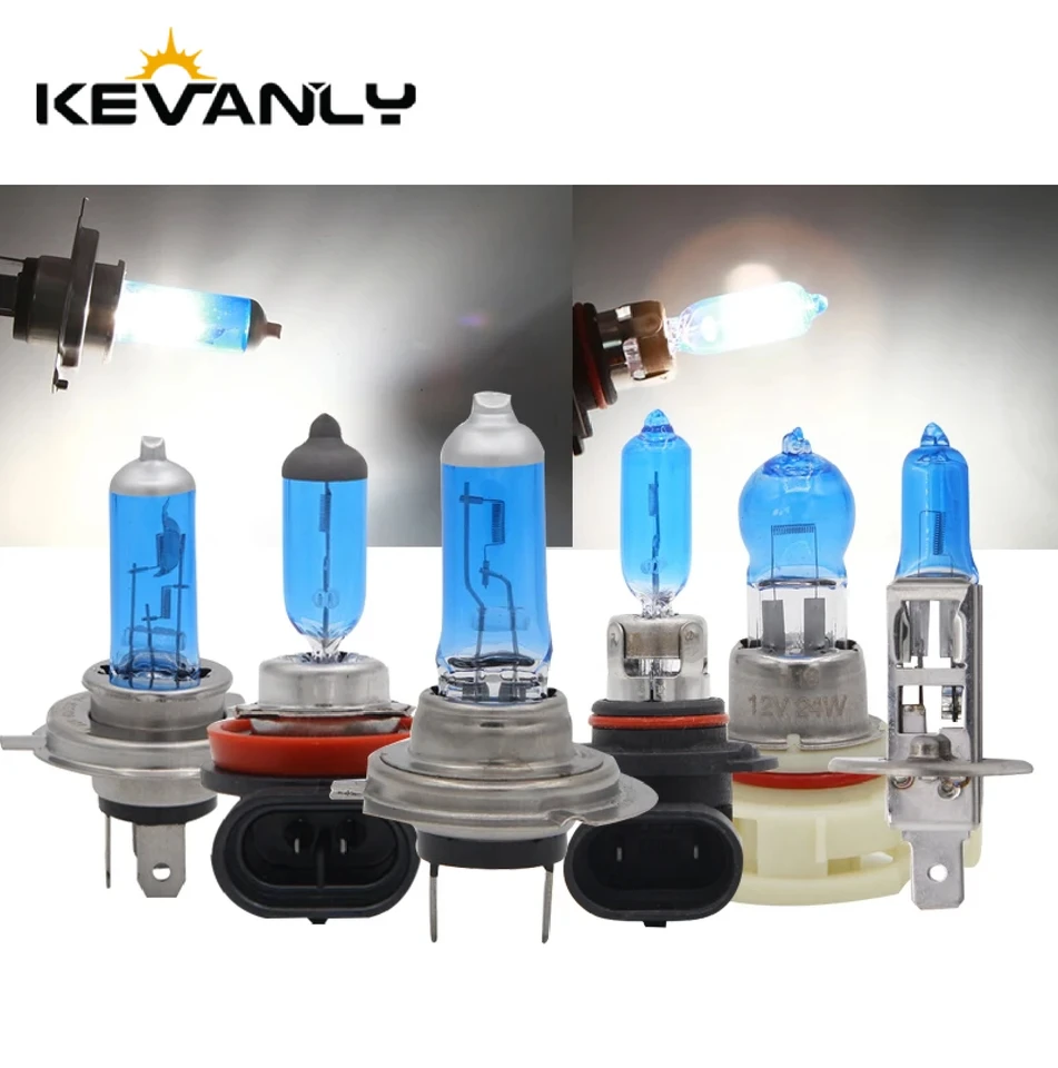 2 PCS Svetlomety automobilov Halogén H11 H7 H4 H3 H1 H8 HB3 HB4 9005 9006 H15 H16 5202 Žiarovka 55W 100W 100W HOD Car FOG FOG Lights WHITE 12V