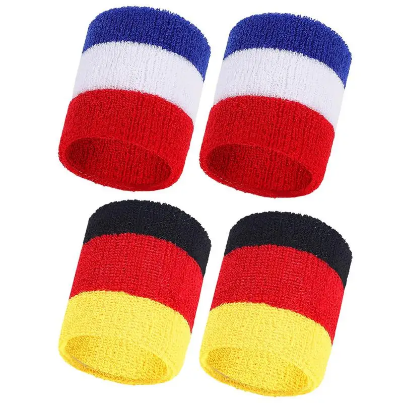 2 PCSWRIST Support Band Wrictband Sports Bracers Powel Towel Tennis Wrist Guard Protector Popek Fitness Run SweatBand Gymel