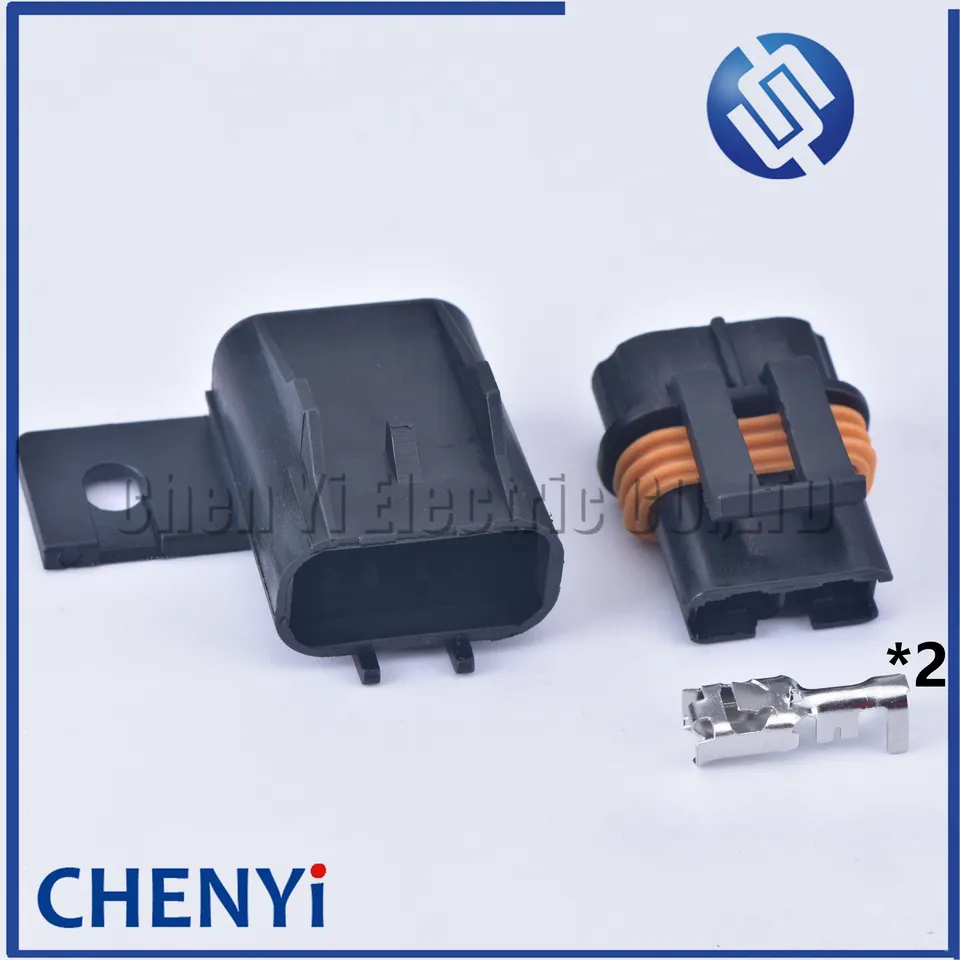2 Pin ženský konektor utesnený automobilový elektrický konektor 12033769 12034269 pre zástrčku ventilátora série Metri-Pack 630