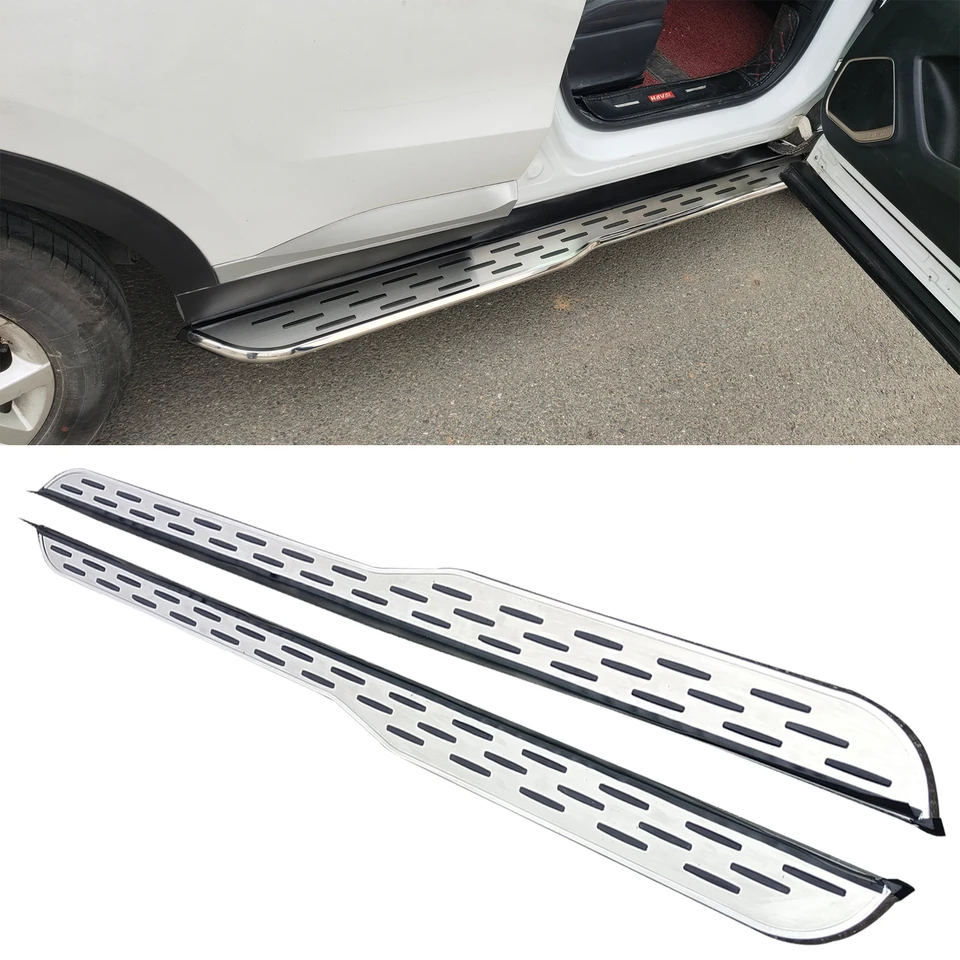 2 počítače bežecká doska Side Krok Pedal Nerf Bar Running Board Platforma pre Honda HRV HR-V 2022 2023