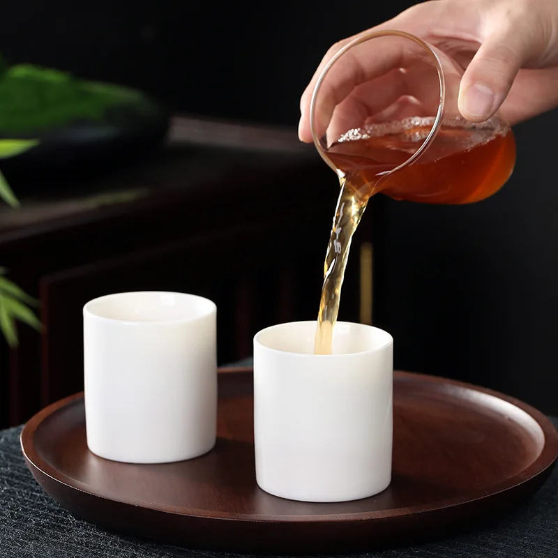 2 počítače keramický hrn tradičného čínskeho štýlu kung fu oolong puerh jednoduchý porcelánový čajový pohár domácej kancelárie Hotel Hotel