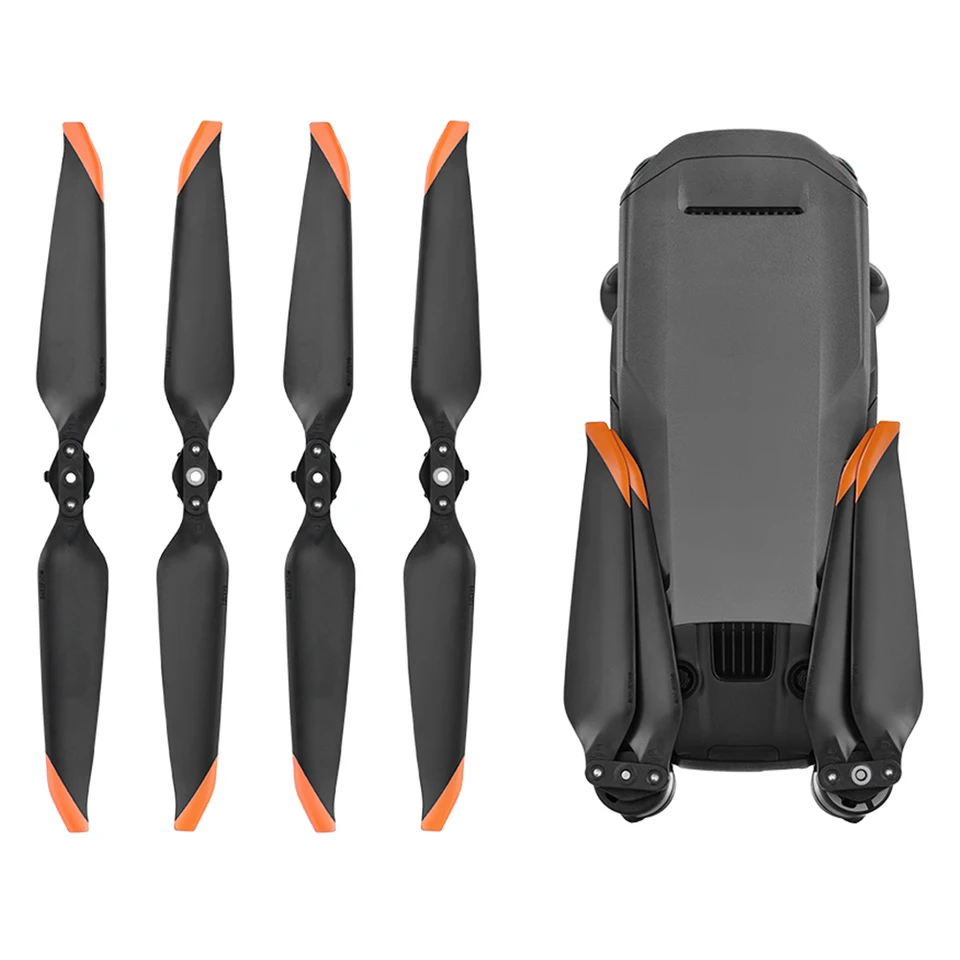 2 páry 9453T vrtuľa rýchle uvoľňovanie skladacie rekvizity čepeľ ľahké skrutkové krídlo pre DJi Mavic 3/Mavic 3 Classic/Mavic 3 Pro