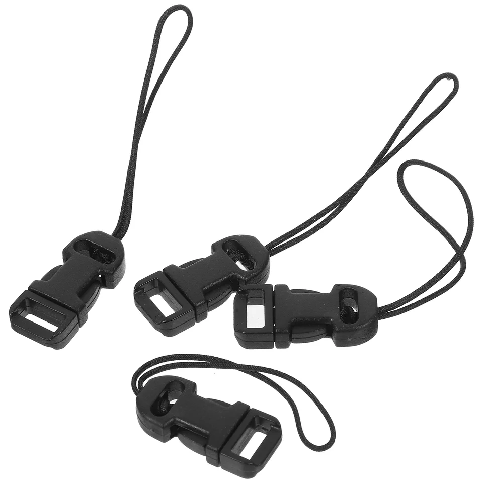 2 páry SLR popruh Rýchle uvoľnenie QD slučka klipová klip Mini Room Adapter pre plast