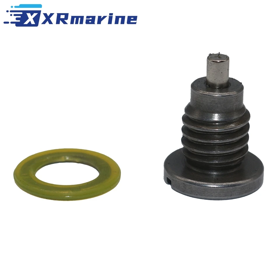 2 Sada Set Marine Gearcase Drain Scnus Sit pre Mercury Mariner 18 25 30 35 40 50 60 70 80 90 100 115 140 150 300 HP 10-14834A1