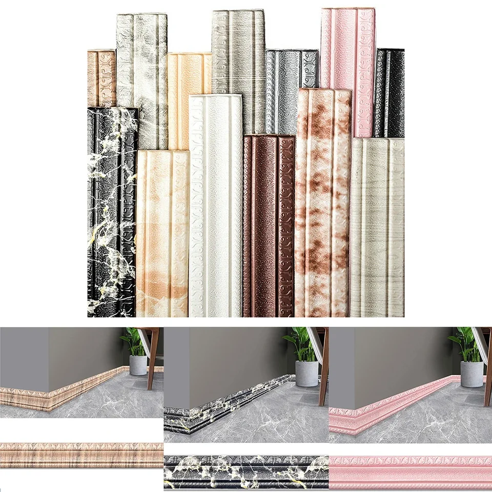 2. Self Adhesive Wall Tining Line solting hranička dekorácie nálepka wallstick dekora