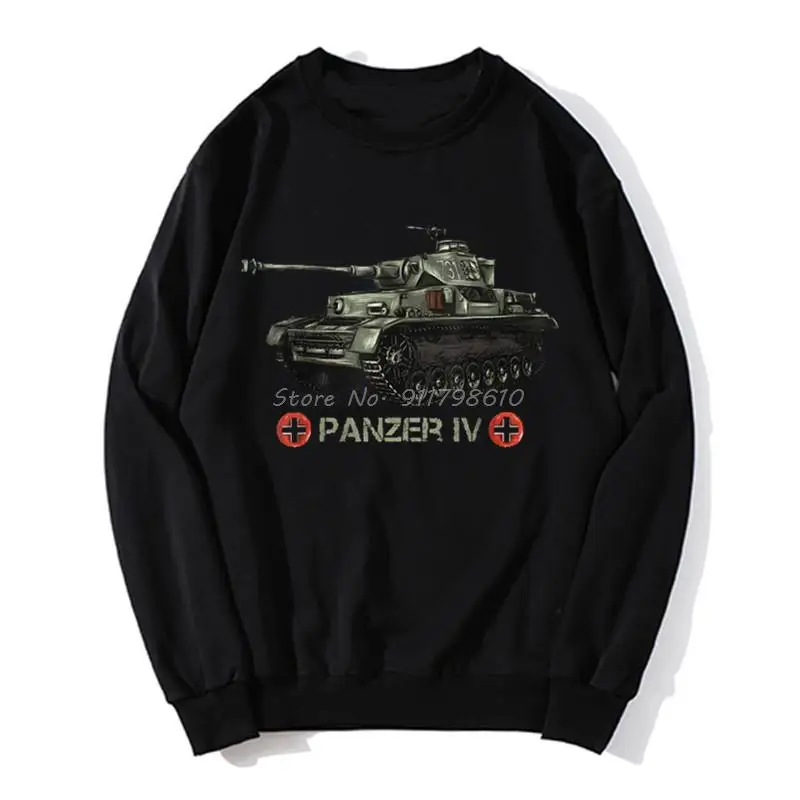 2. svetová vojna nemecký tank Panzer iv darček mikina muži módne jar jesenné mikiny sveter streetwear mikina harajuku