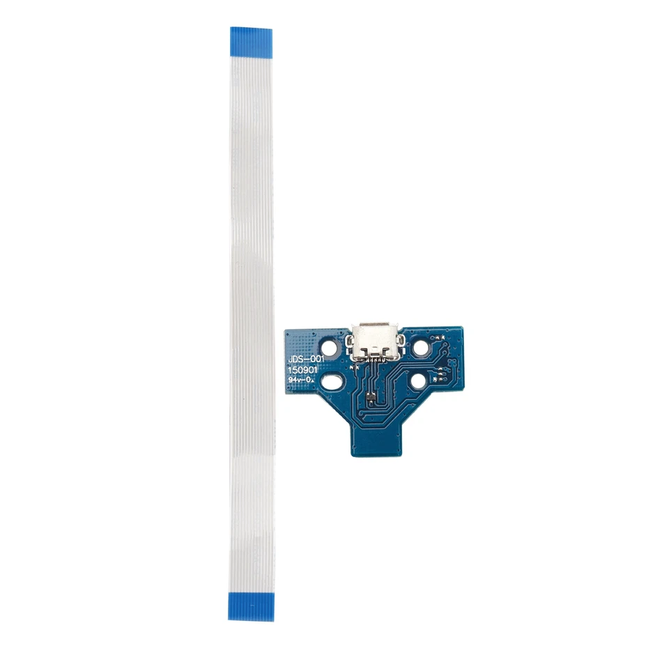 2 súpravy pre PlayStation 4 pre náhradné diely radiča PS4 so 14 PIN káblami USB nabíjací port soket doska JDS-001