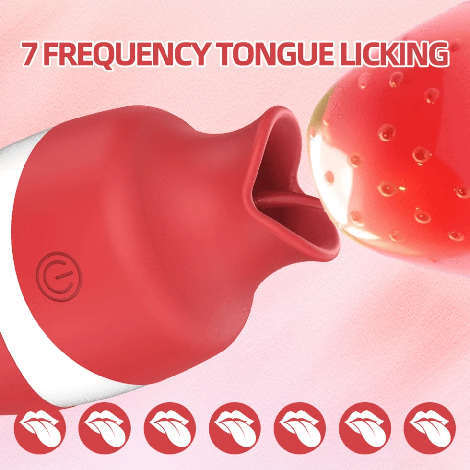 2 v 1 jazyku Licking Clitor Sucker Vibrátor Žena pre ženy G-SPOT Sucing Dvojitá stimulačná bradavky Massagery sexuálne hračky pre dospelých