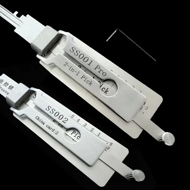 2-v-1 Kľúčový dekodér SS001 Precízny háčik a vyberte Set Set Lock Decoder Decoder Autal Ručné meranie nástrojov Opravy Opravy Opravy