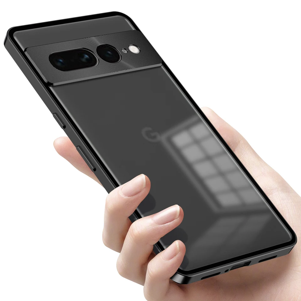 2 v 1 puzdro na telefón pre Google Pixel 9 XL 8 7 Pro 7a 8a kovová hliníková zliatina Zliatina rámu PC zadná doska nárazový puzdro