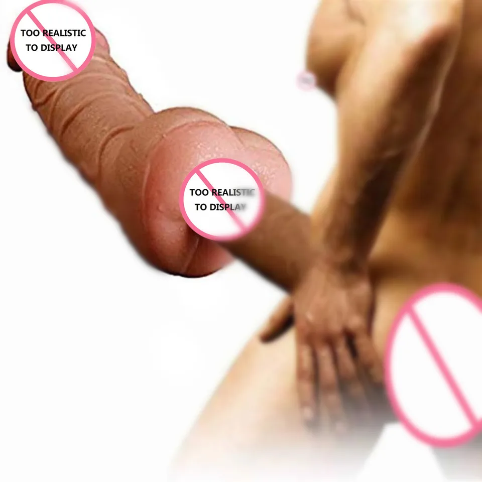 2 v 1 Realistická mačička so skutočným veľkým penisom stimuluje sexuálne stroja masturbátorov pre mužov dospelý vagina analsex hračky Masturbácia