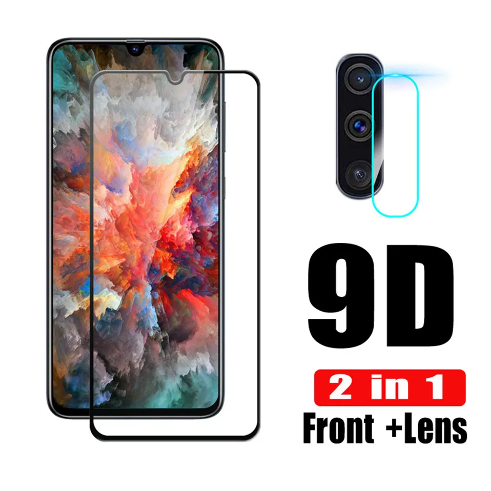 2 v 1 temperovanom skle pre Samsung A50 A50 A40 A70 A30 A20 A10 Objektív pre ochrannú kameru pre A7 2018 A40 2+1 A 50 A70 Chránič obrazovky