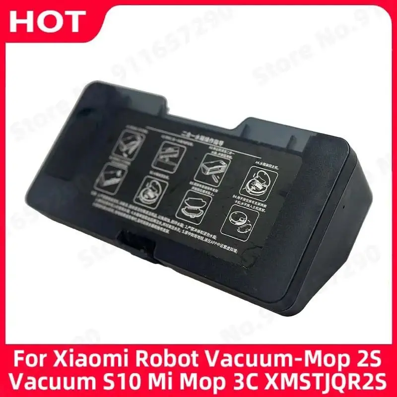 2 v 1 Vodná nádrž na prachové diely pre Xiaomi Robot vákuum mop 2s mi mop 3c viomi V2 V3 vákuum s10 xmstjqr2s b106cn príslušenstvo
