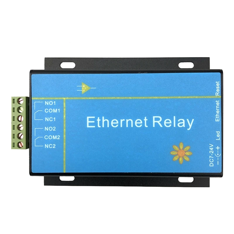 2 -Way Ethernet Network Relay Modul IP Riadiaci diaľkový prístup Inteligentný inteligentný domáci priemyselný stupeň podpory Modbus odolný