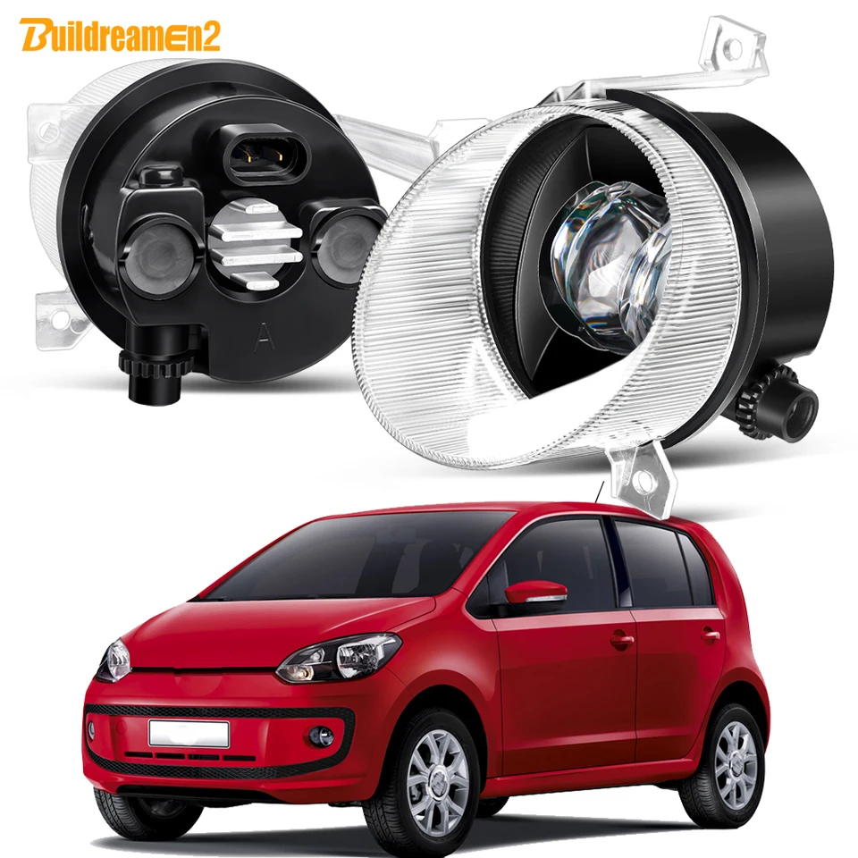 2 x LED hmlové svetlo Zostava Canbus Can Car Hmm Fog Lamp pre Volkswagen VW Up! UP 2012 2012 2013 2014 2015 2016 2017 2018 2018 2019 2020