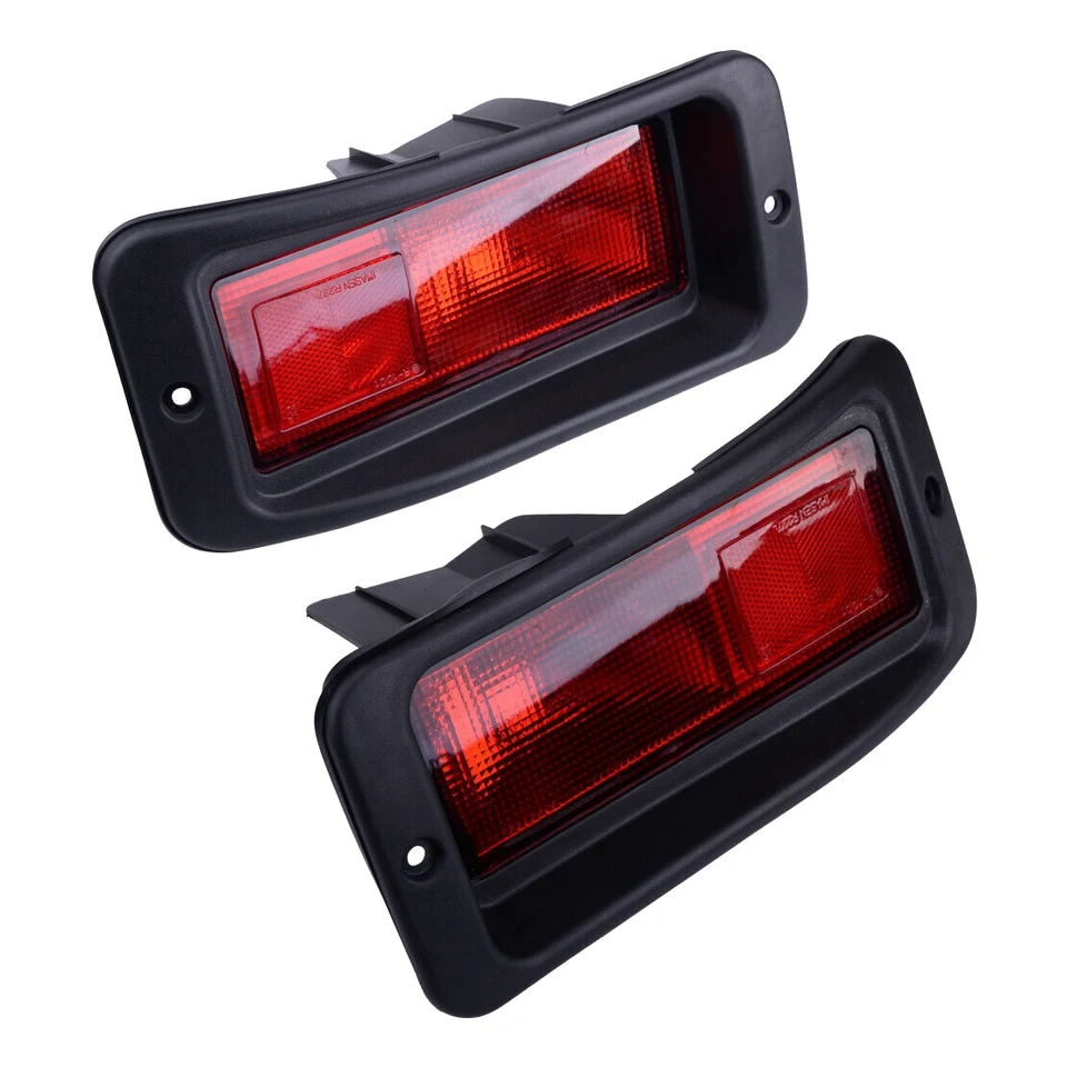 2 x Zadný nárazník reflektor Light Tail Light pre Mitsubishi Pajero Montero Pajero Sport 1999-2008