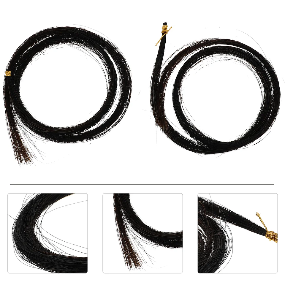 2 zväzky Viola Bow Hair pre dodávateľské príslušenstvo Kreatívne