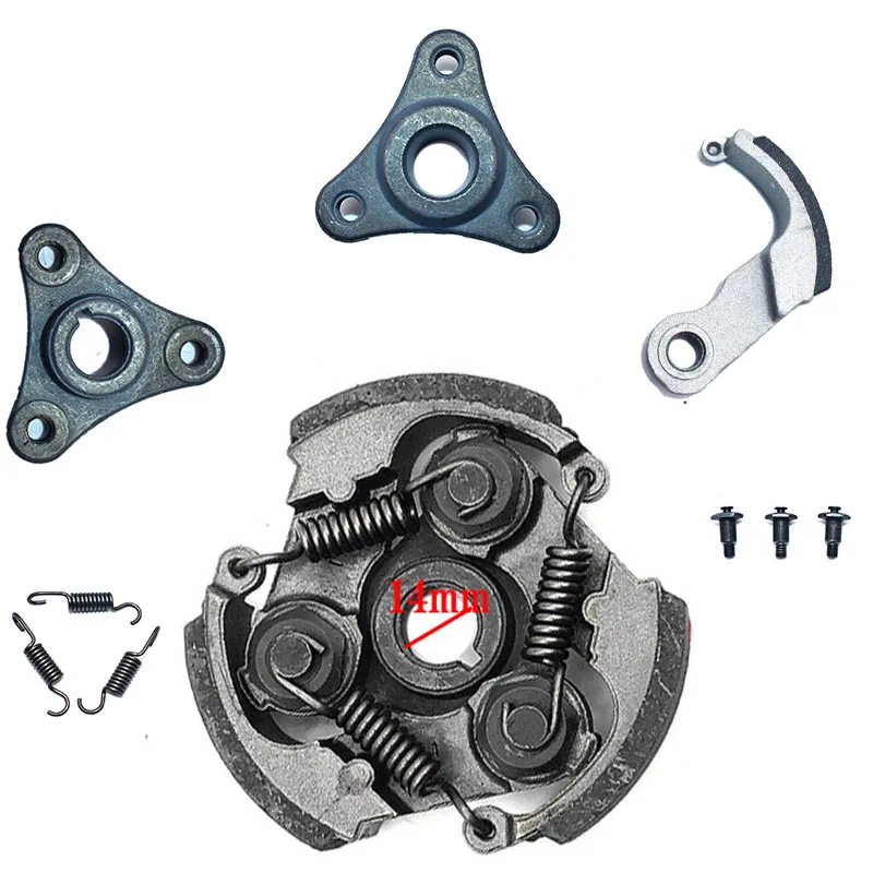 2 -ťahové kompletné zliatinové podložky Springs Springs Doplnky pre 47 ccm 49 ccm Minimoto vreckový bicykel bicykel štvorkoliek štvorkoliek ATV motocykel