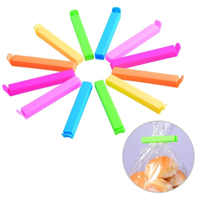 20/10/5ks tmel Clamp Clamp Clamp Snack Snack Kuchyňa SKLADOVANIE TEALNÉ Kuchynské náradie a gadgety Zatvorte prenosné vrecká CLIP