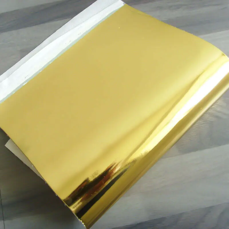 20*120 cm zrkadlo lesklý lesklý lesklý PU faux kožené šijacie listy Elektroplate laser DIY tašiek