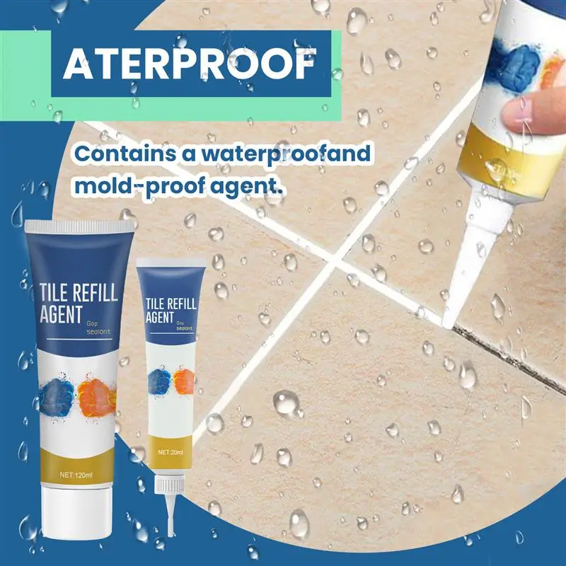 20/120 ml dlaždíc Gap Revill Beauty Bevve Agent Grouting Felt Tile Lepger Taler Oprava keramiky Glue Glue Gap Gap