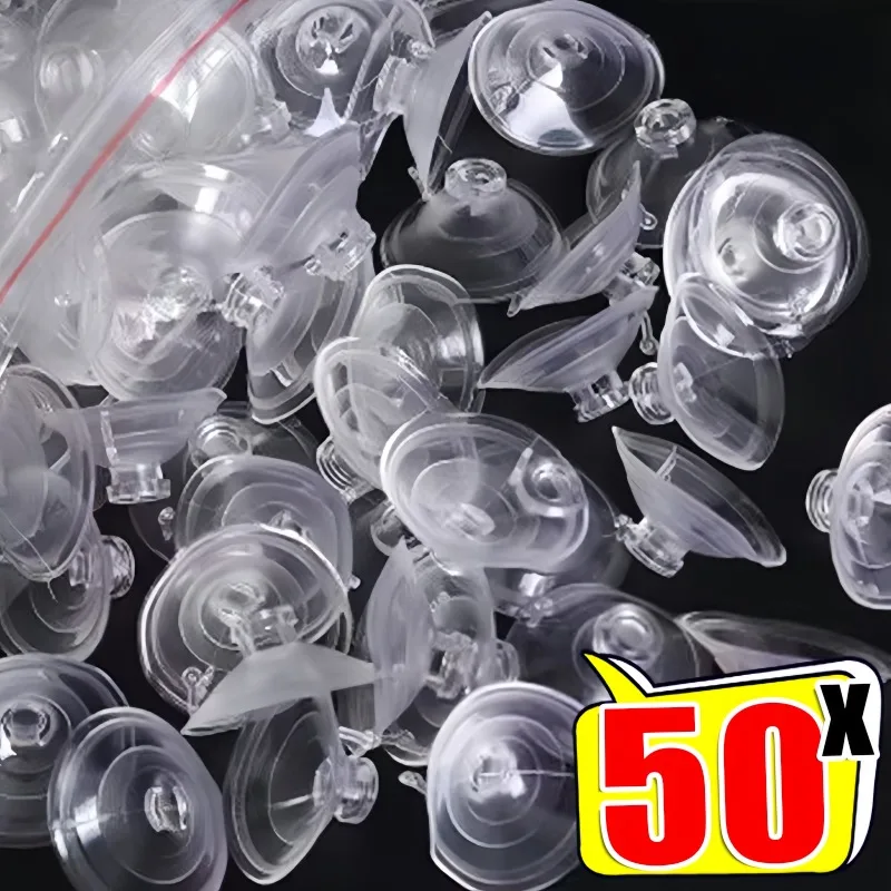 20/30/40/50 mm hubové hlavy Sucker PVC Fish Tank Priehľadné sklo sakrik