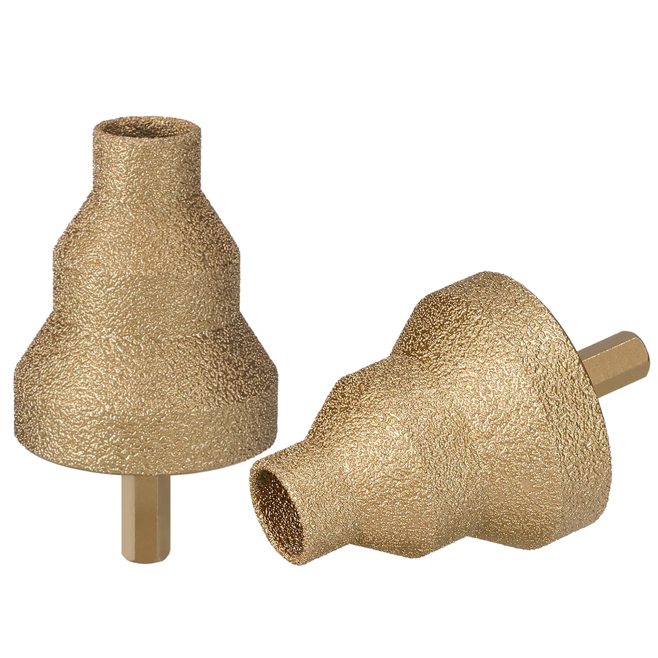 20-35-50 mm šesťhranná stopka Diamond STEP KOMPER Vŕtací bit bitový grinderový otvor píly pre zväčšenie mramorovej dlaždice Masonry betónový porcelán