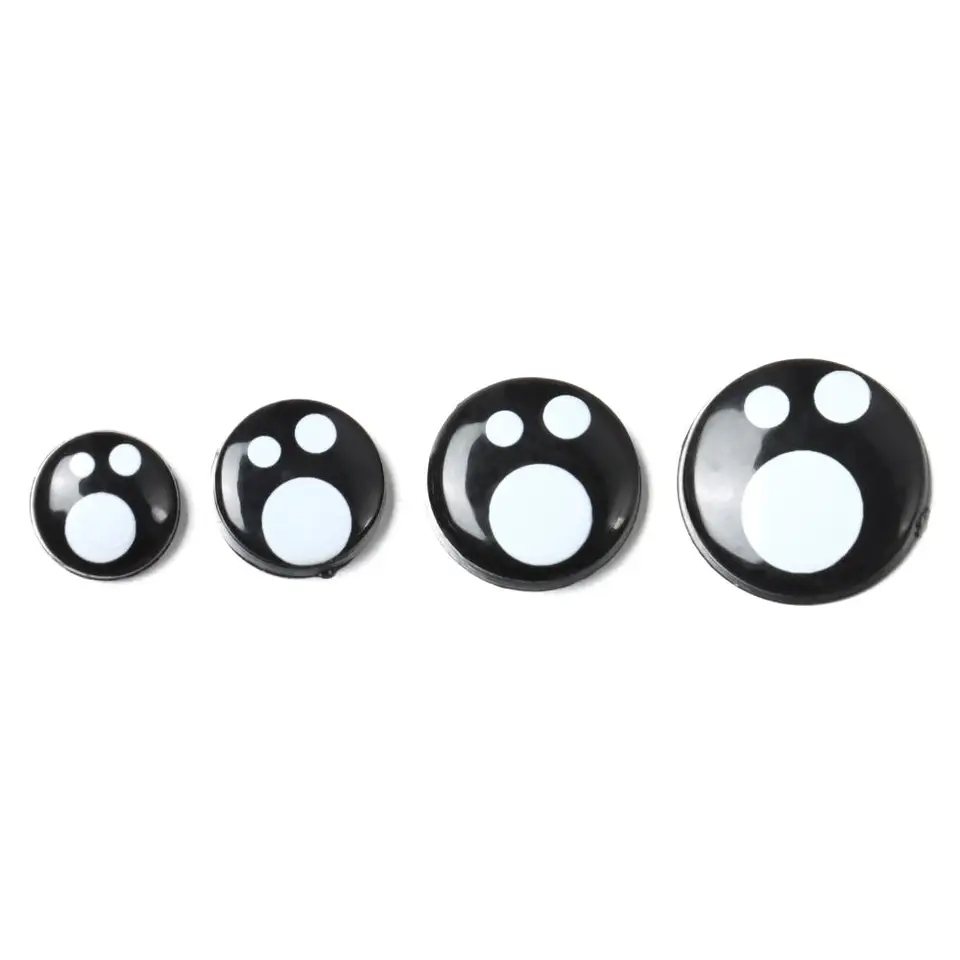 20/40ks 8-14 mm čierne plastové bezpečnostné oči pre bielu medveď zviera Život Puppet remeslá deti deti DIY Hračky plyšové bábiky Príslušenstvo