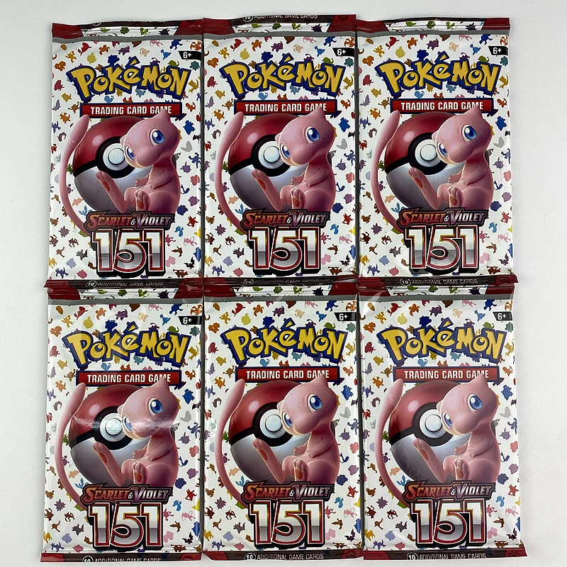 20/40ks anglická verzia Pokémon TCG: Scarlet & Violet 151 Classics Expansion Booster Box Trade Trade Cards