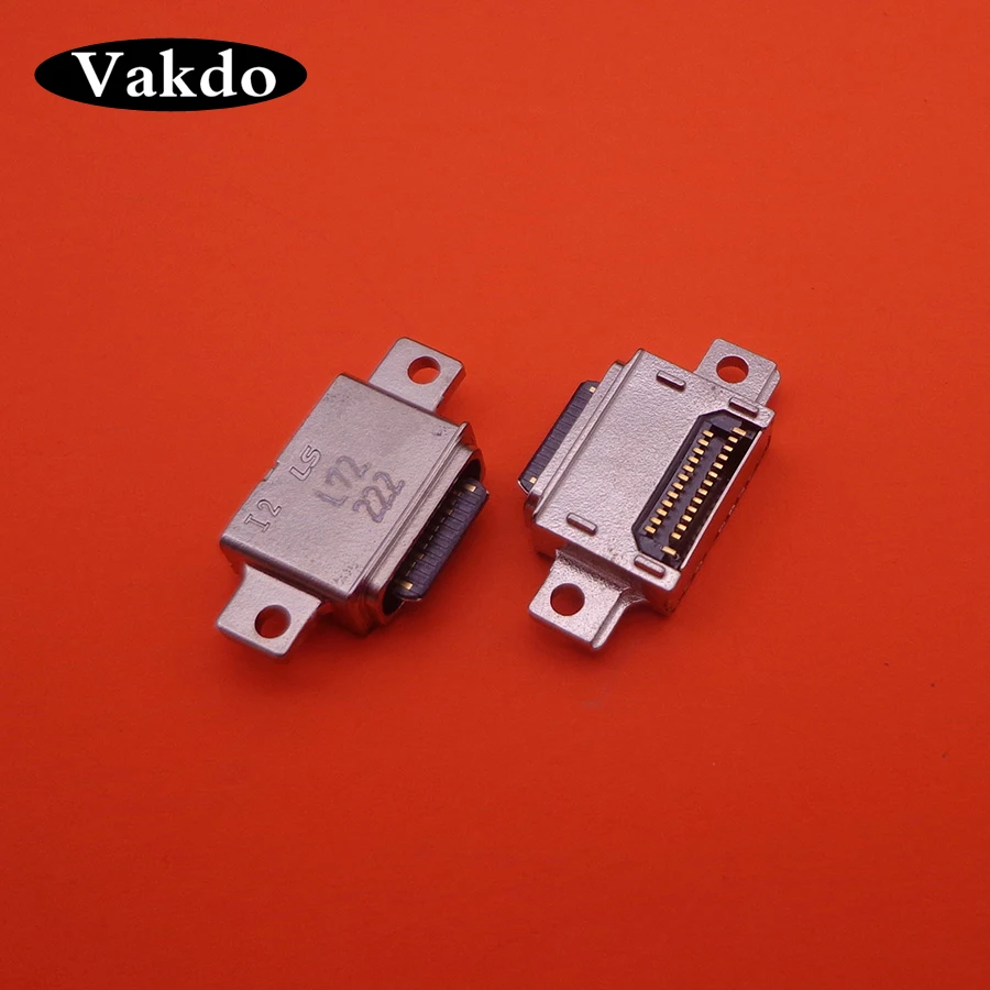 20-50ks USB Nabíjacie nabíjacie nabíjacie port Dock Connector pre Samsung Galaxy S8 Plus G950 F G955F S9 G960 G965 Poznámka 9 N960 W2018 W2019