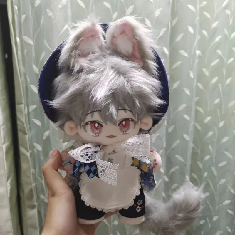 20 cm anime atribút kaworu kawaii cosplay plyšové plyšové telesa bábik s chvostom set karikatúry mäkké plyšové modely hračky