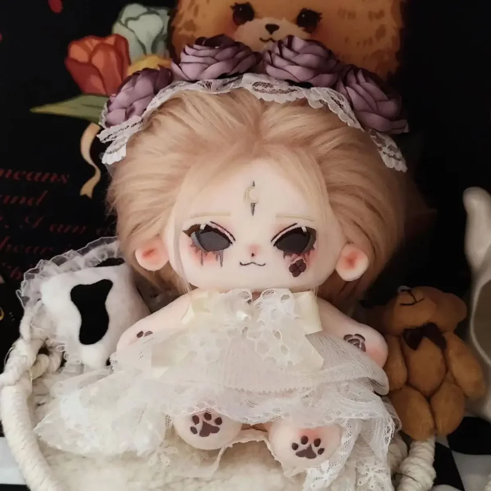 20 cm herná identita proti Galatea kawaii cosplay anime bavlnená bábika Fanúšikovia kolekcie sochár mäkké plyšy idol hračky darček