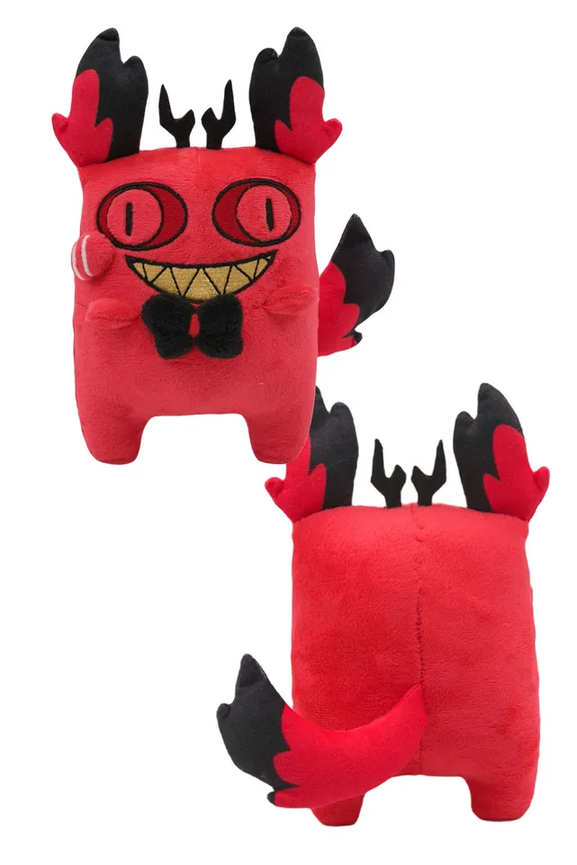 20 cm mačka Alastor cosplay plyšové hračky Fantasy anime karikatúra mäkké vypchaté bábiky maskot narodeniny vianočné darček pre deti Dospelý mask