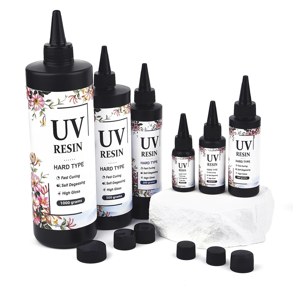 20 g/50 g/100 g/200 g/500 g/1000 g kryštálovej epoxidovej živice UV lepidlo DIY šperky