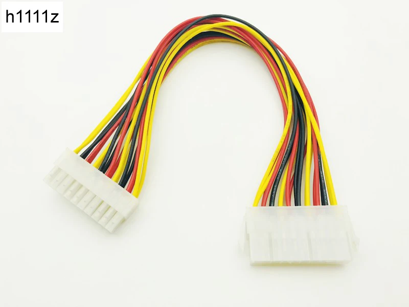 20 -kolík Muž až 20pin Ženský interný PC Power adaptér PSU ATX predlžovací kábel Káblová doska 20p napájací zdroj pre stolné počítače