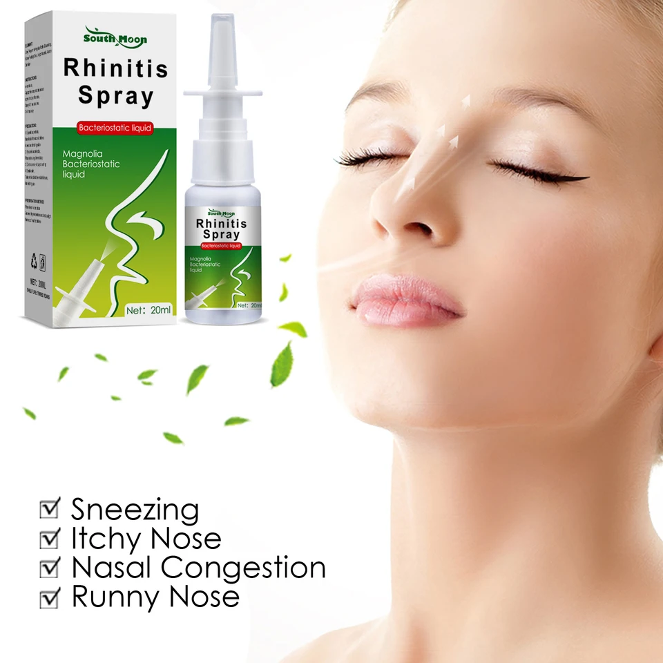 20 ml reliéf alergie nosa nosa spreju zabraňuje príznakom nosnej alergie, ktoré nie sú napoly, zmierňuje nosný preťaženie sprej na zmiernenie chrápania