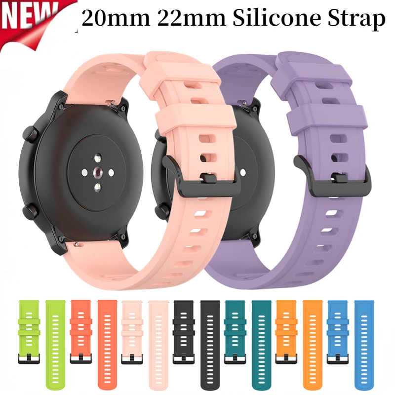 20 mm 22 mm hodinkový remienok pre AmazFit GTR/GTS/Stratos náramkový pás pre Samsung Galaxy Watch 6/5/4/3/Huawei Watch 4/3/GT4-3-2 Correa
