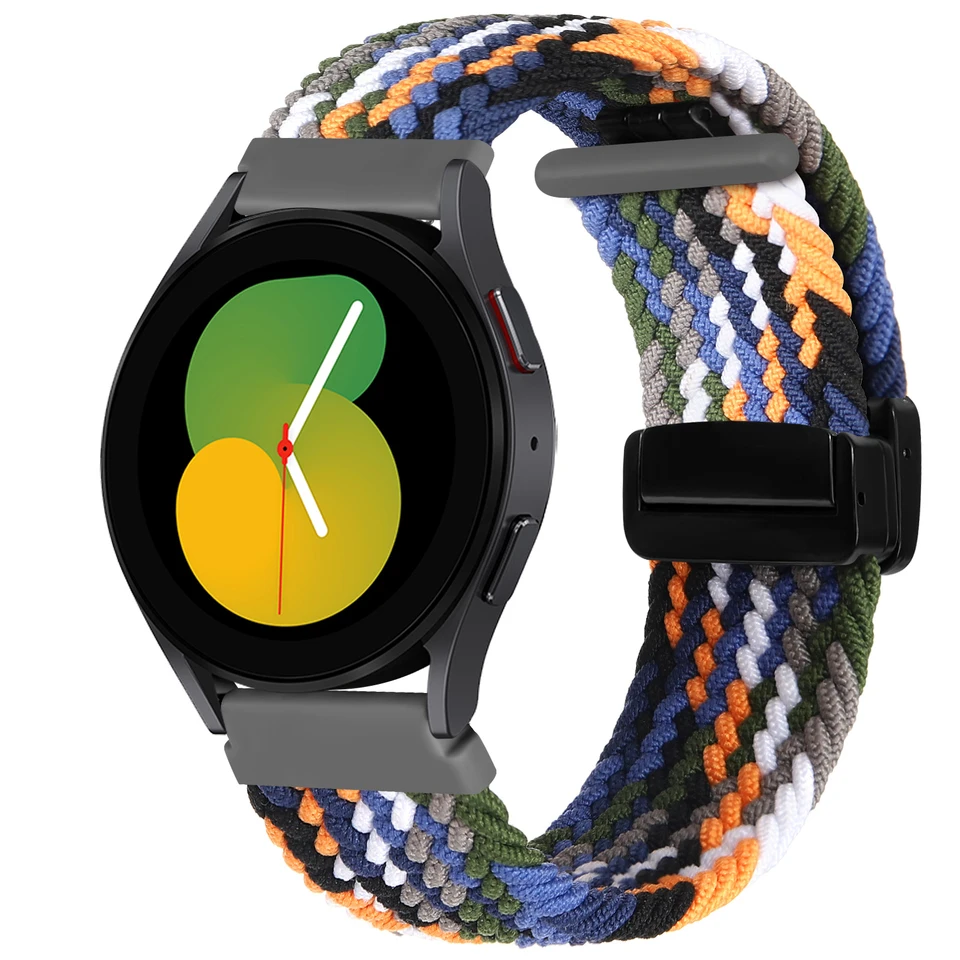20 mm/22 mm hodinky pre Samsung Galaxy Watch 4 Classic 5 Pro 3 Active 2 S3 Magnetic Plemed náramok Correa Huawei Watch GT2 3
