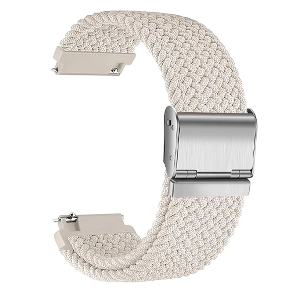 20 mm 22 mm pásmo pre Samsung Galaxy Watch 7/4/6 Classic/5 Pro/Gear S3 44 mm 40 mm nylonovo prepletený náramok Correa Huawei GT 2E 3 remienok