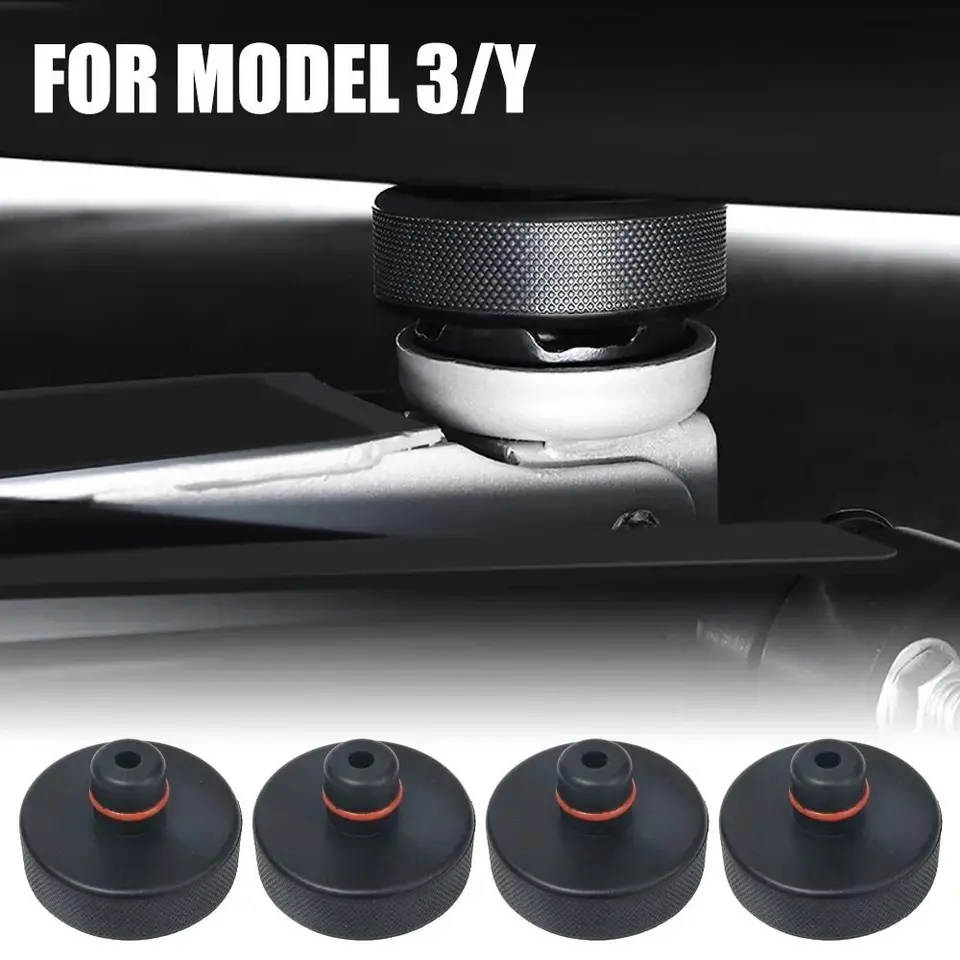 20 mm gumové konektorové podložky Silikone Point Adapter Jack zdvihová podložka sa hodí iba pre 20 mm konektor body tlakový vankúš pre model Tesla Model 3/Y
