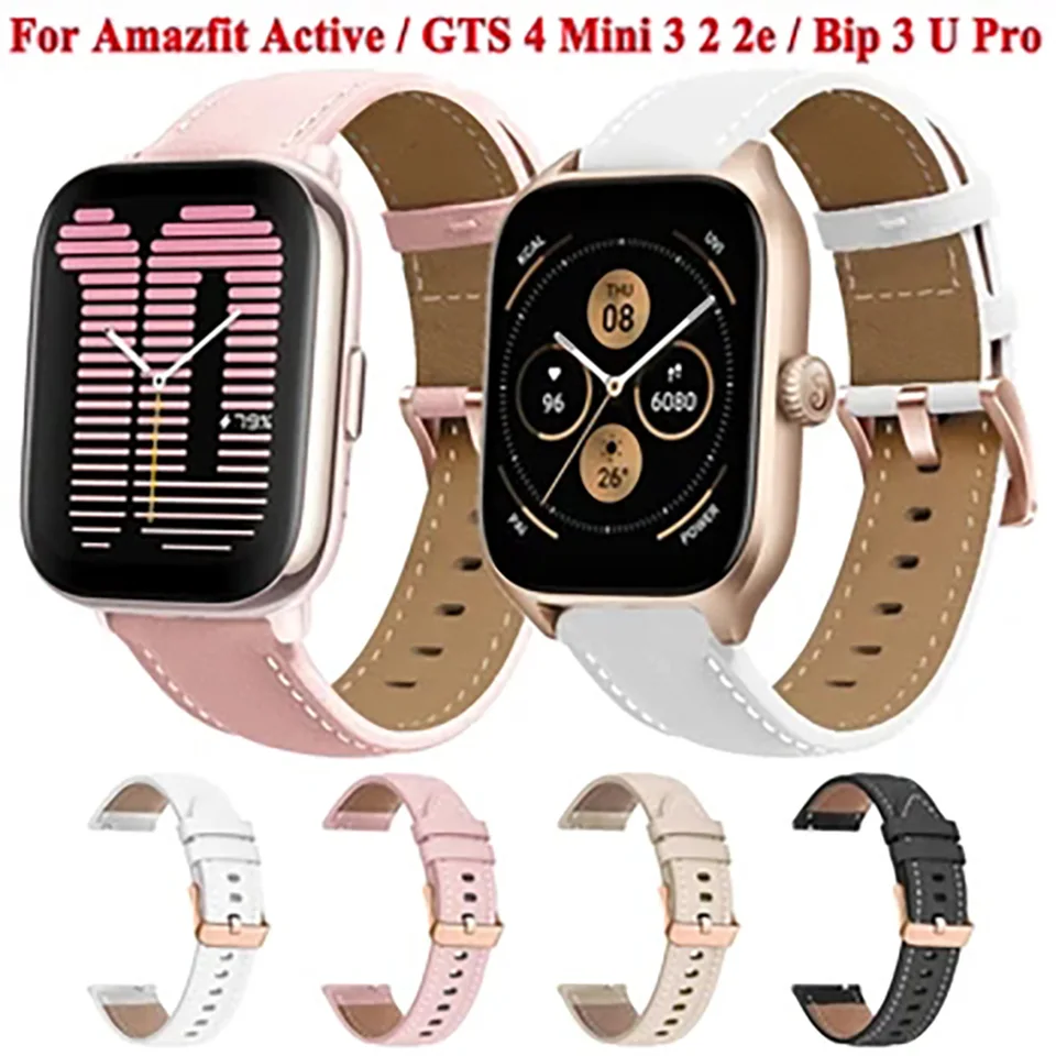 20 mm popruh pre Xiaomi mi huami Amazfit GTS 3 2 4 Mini 2e Smart Watch Band Amazfit BIP U 3 Pro GTR 42 mm ružový zlatý náramok.