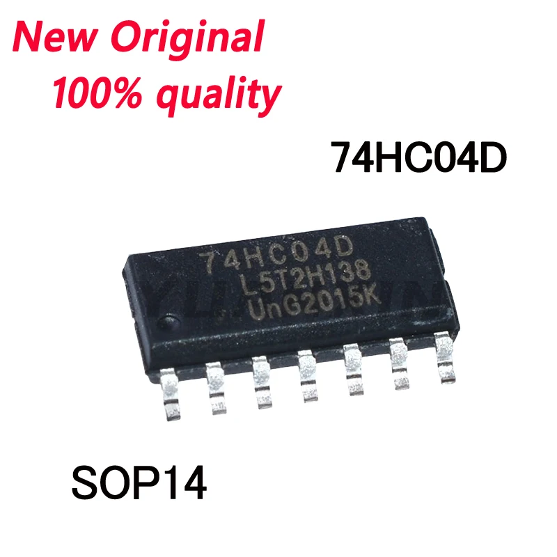 20/PCS Nový 74HC04 74HC04D SOP14 Logic Chip na sklade