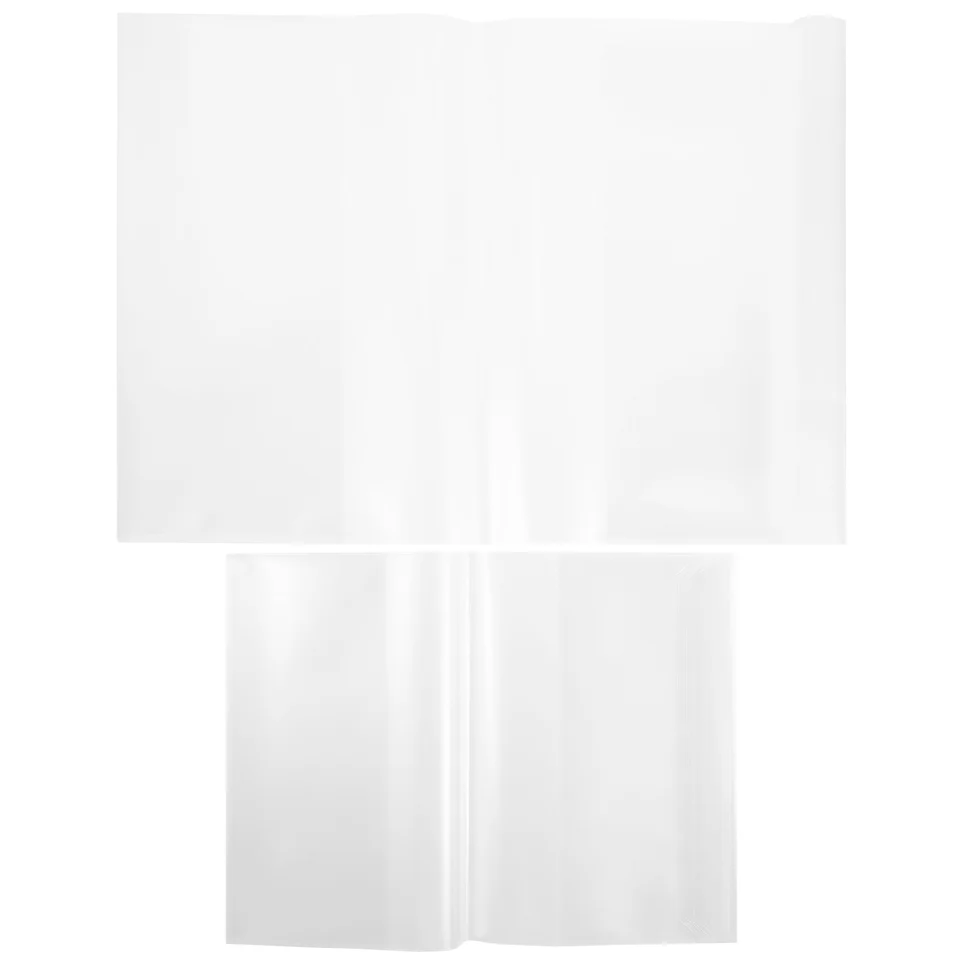 20 počítačov A5 Účtovná kniha Cover Film Študenti Poznámkový blok Transparentné knihy veka Clear PP pre ochranu predpisu