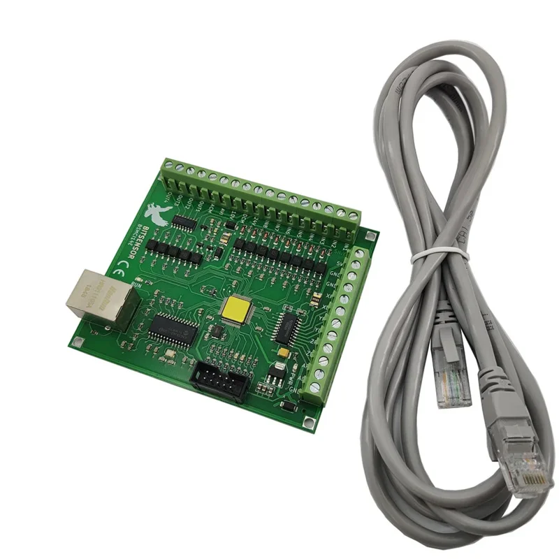 200 kHz Mach3 Radičová doska pre prelomenie karty pre CNC gravírovanie 4 os 5axis ethernet port