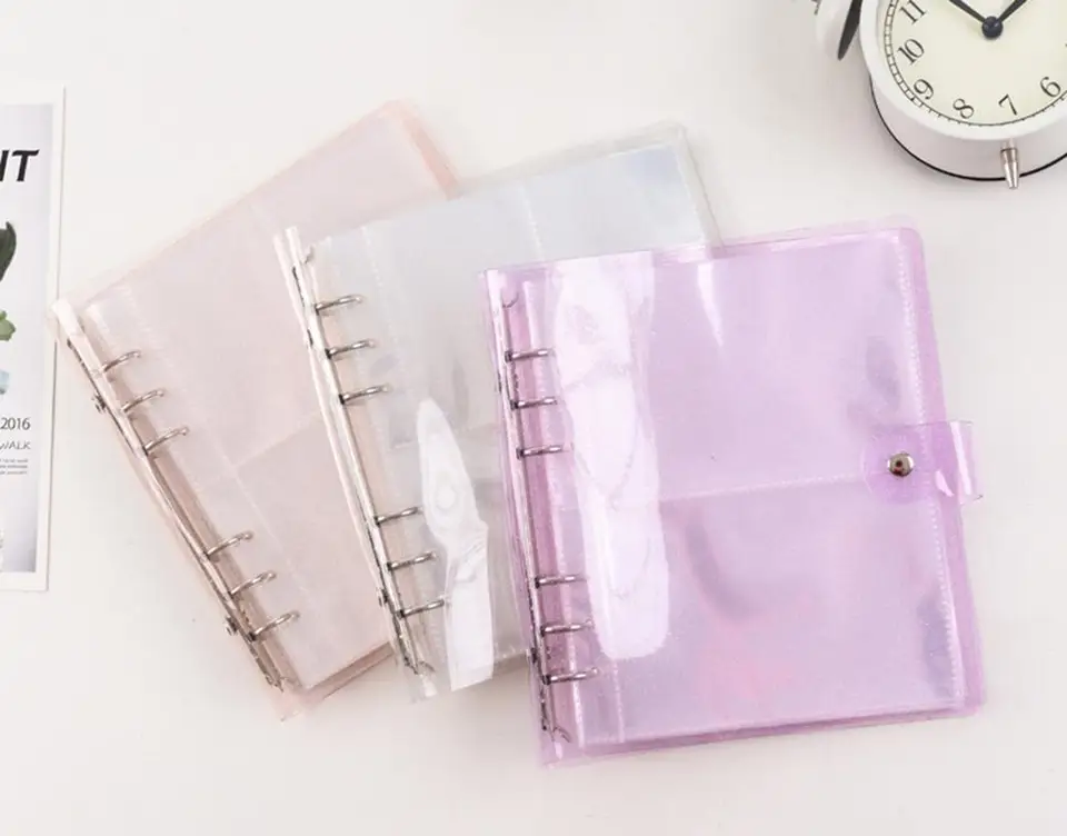 200 vreciek PVC Prenosný fotoalbum Jelly Color Album pre Mini Instax & Name Card 7S 8 25 50S Album De Photos