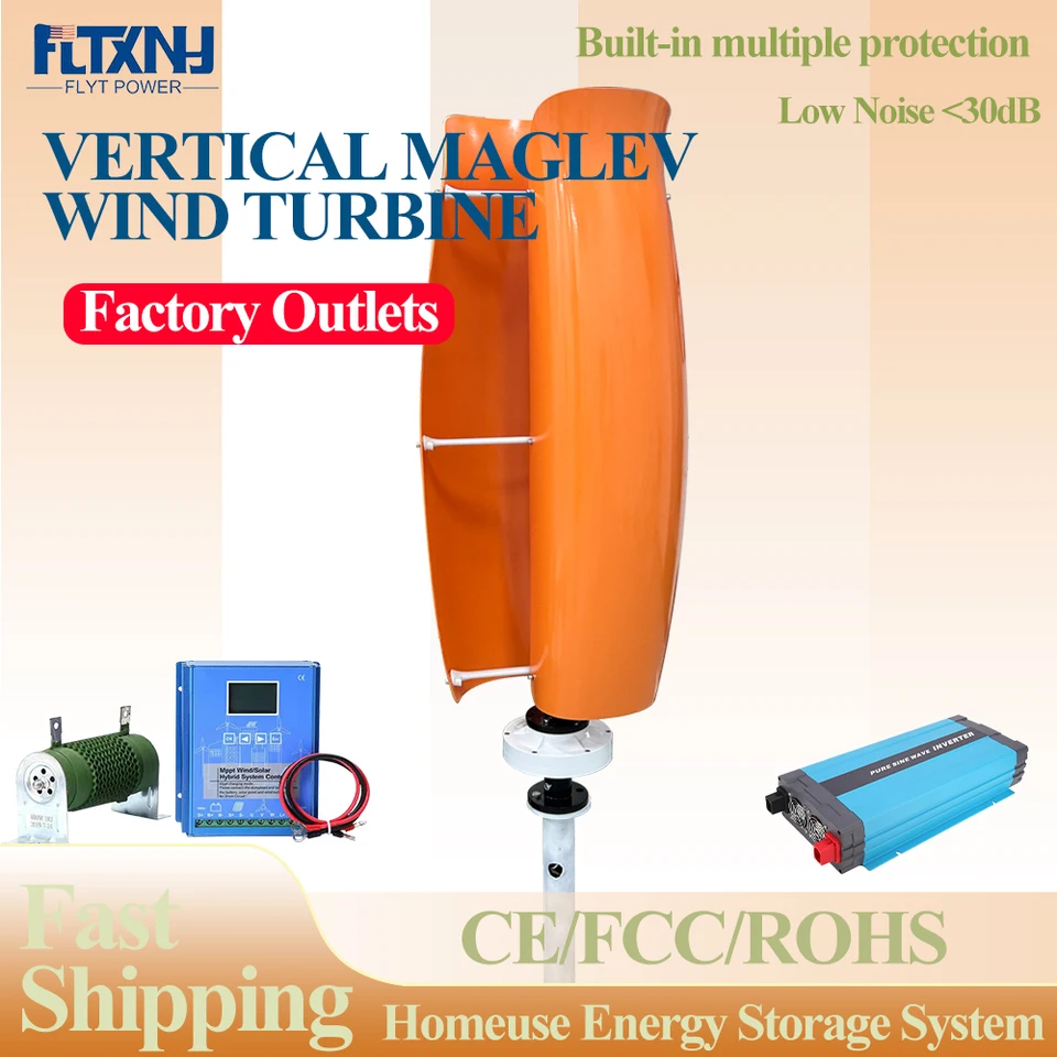 20000 W veterná turbína 12V 24V 48V Domácnosť Factory Farm využíva nízku rýchlosť energetiky domácnosti bez vetra 220 V 230 V Produkcia 20 kWh za deň
